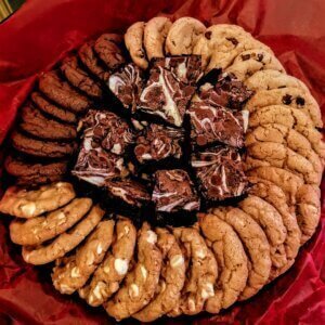 Cookie Brownie platter
